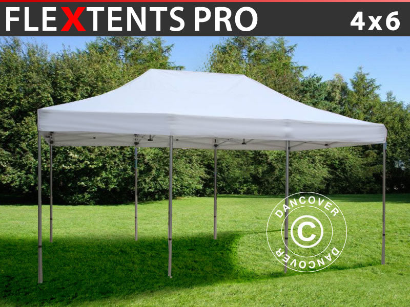 Namiot Ekspresowy FleXtents PRO 4x6m Biały