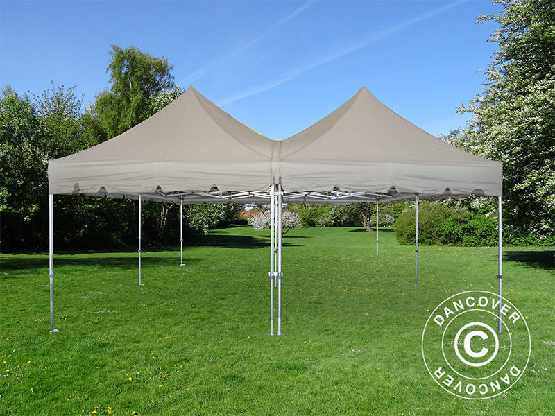 Namiot ekspresowy FleXtents PRO Peak Pagoda 6x6m, Latte