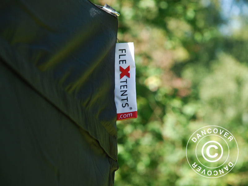 Namiot Ekspresowy FleXtents PRO 2,5x2,5m Czarny, mq 4 ściany boczne