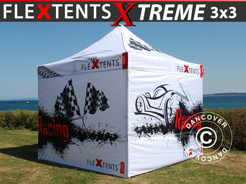 Namiot ekspresowy FleXtents Xtreme 50 Racing 3x3m, edycja limitowana