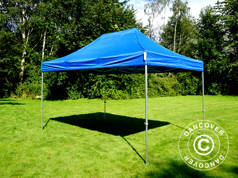 Namiot Ekspresowy FleXtents PRO Steel 3x4,5m, Niebieski, mq 4 ściany boczne