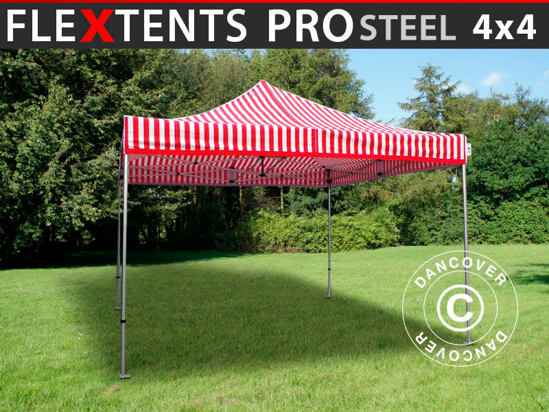Namiot ekspresowy FleXtents PRO Steel 4x4m Rasiasty