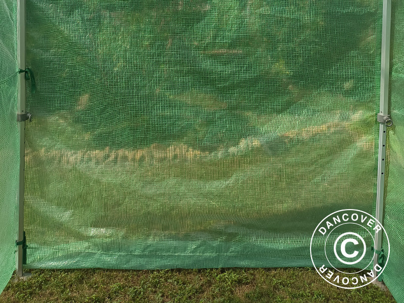 Szklarnia FleX 2x2m, PE, Przezroczysta/Zielona