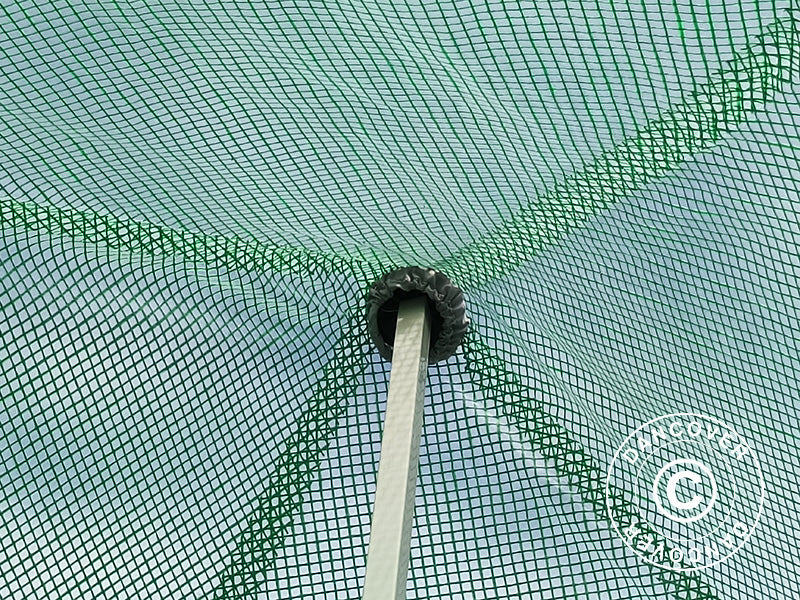 Szklarnia FleX 3x3m, PE, Przezroczysta/Zielona