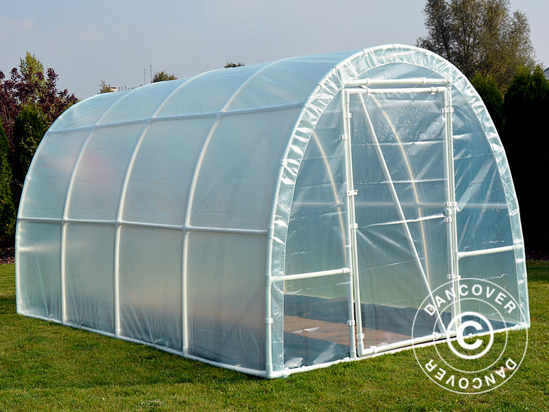 Tunel foliowy 130, 2,2x4x1,9m, 8,8m², Prezezroysty