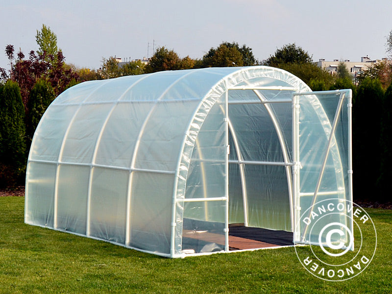 Tunel foliowy 130, 2,2x4x1,9m, 8,8m², Prezezroysty
