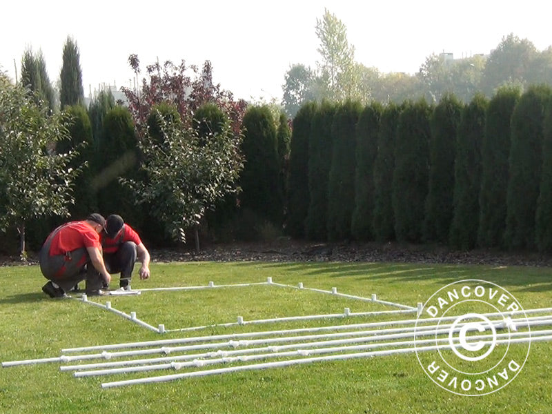 Tunel foliowy 130, 2,2x3x1,9m, 6,6m², Prezezroysty