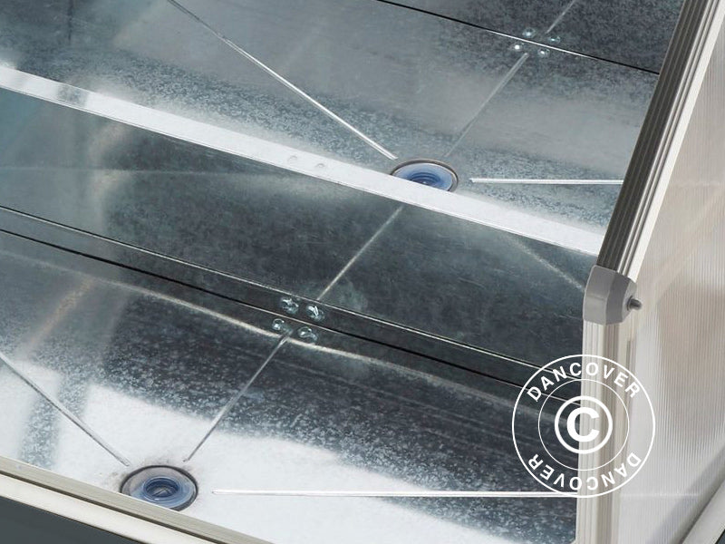 Mini szklarnia 1,2x1,2x1,69m, 1,44m², Antracyt