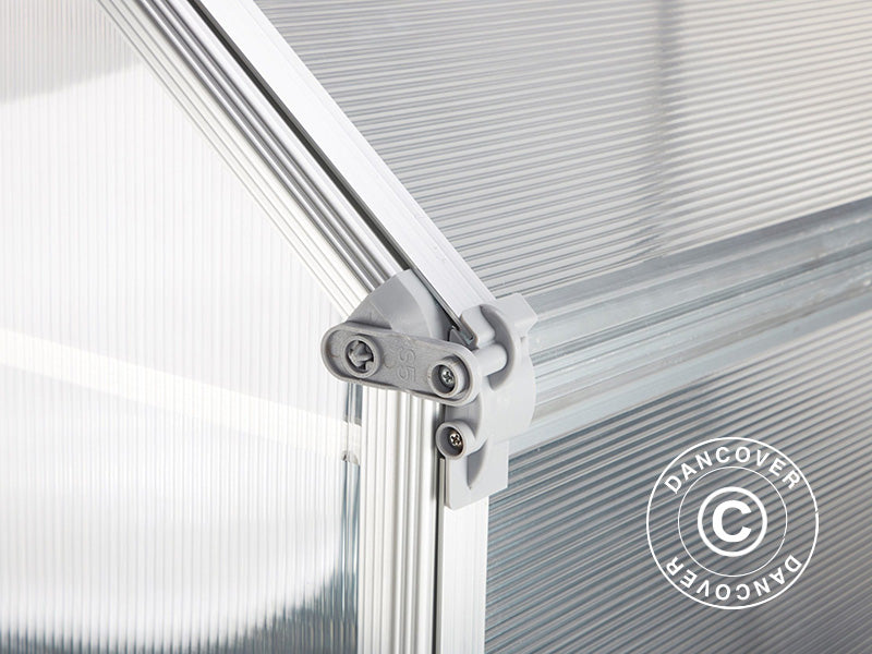 Mini szklarnia 1,2x1,2x1,69m, 1,44m², Biały