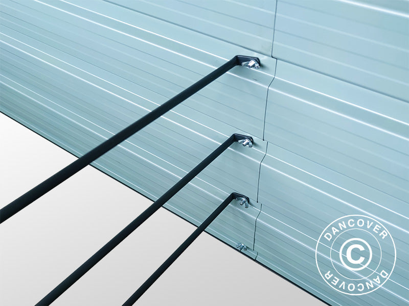 Podwyższona grządka ogrodowa, 0,9x2,44x0,47m, 1000l, Antracyt