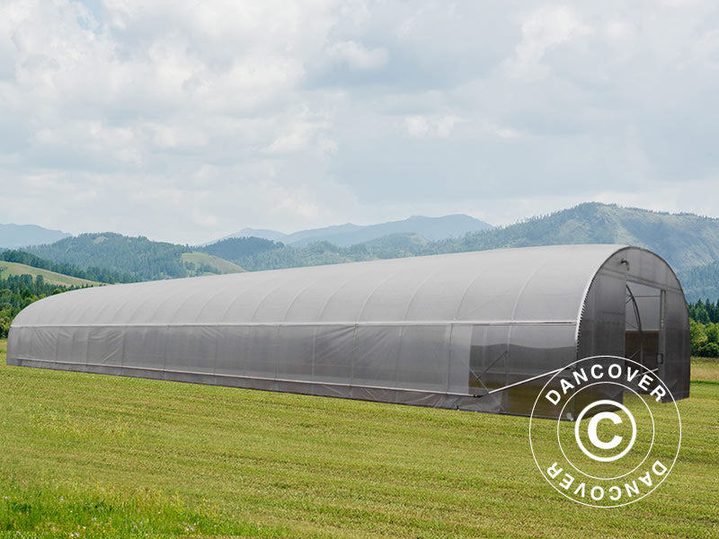 Profesjonalny tunel foliowy, 9,7x16x3,95m, przezroczysty