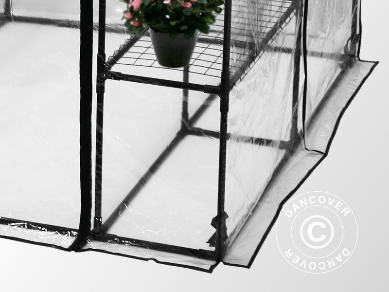 Tunel foliowy XL, 1,43x1,43x1,95m, Przezroczysty