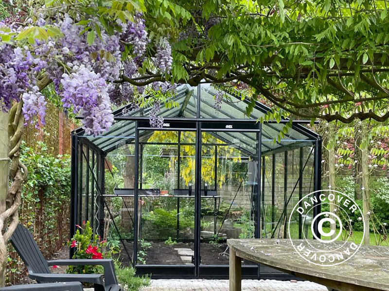 Greenhouse FLORA 2,32x2,98x2,35m Black