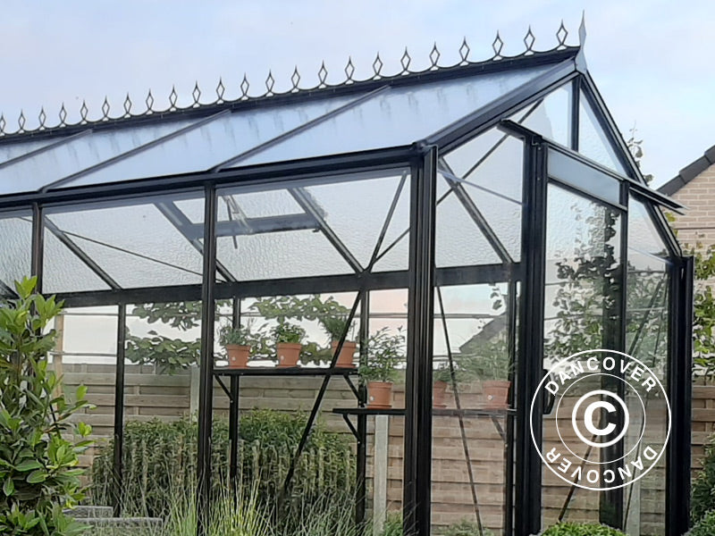 Greenhouse FLORA 2,32x2,98x2,35m Black