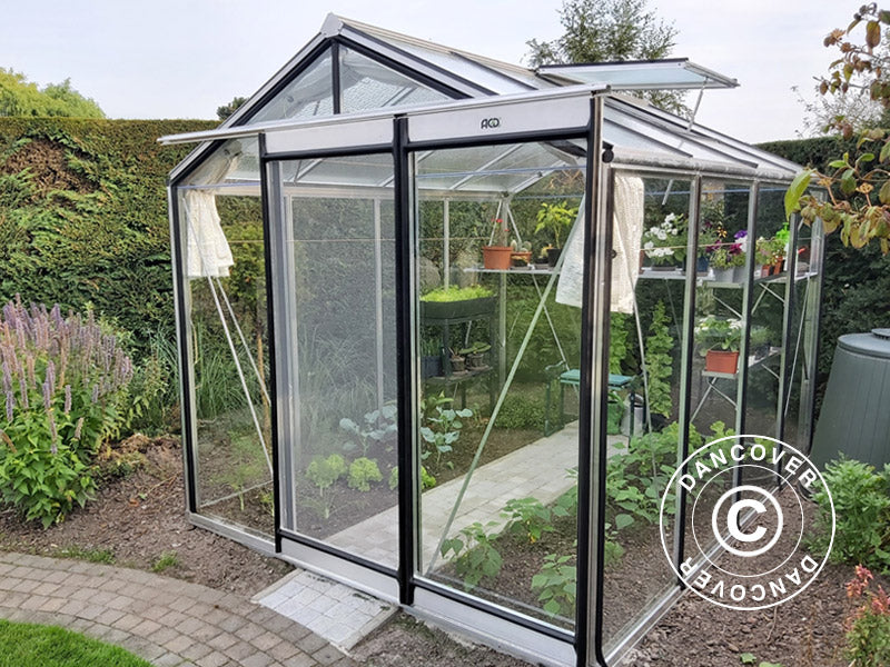 Greenhouse FLORA 2,32x2,98x2,35m Alu
