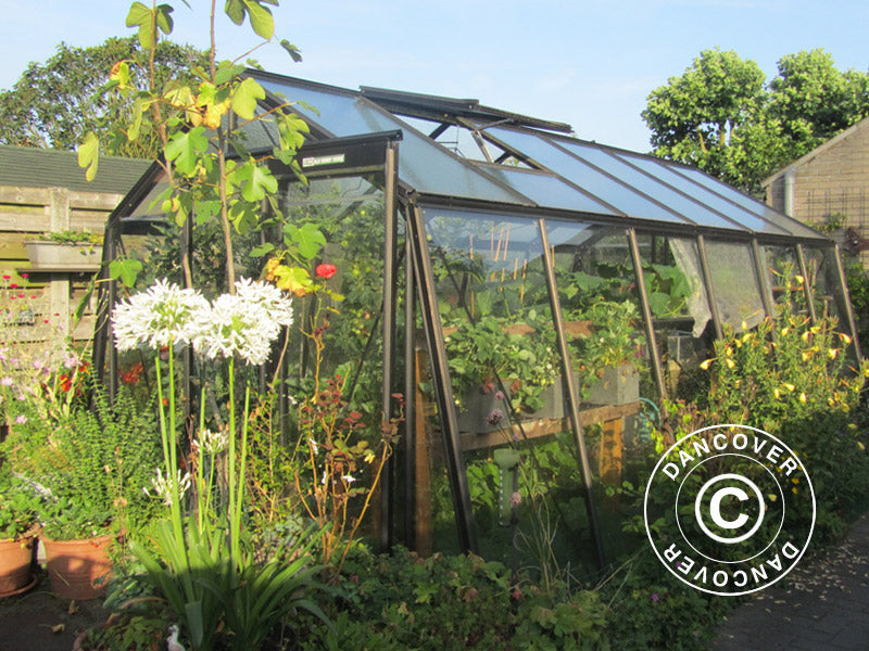 Greenhouse VESTA 3,06x4,45x2,37m Black