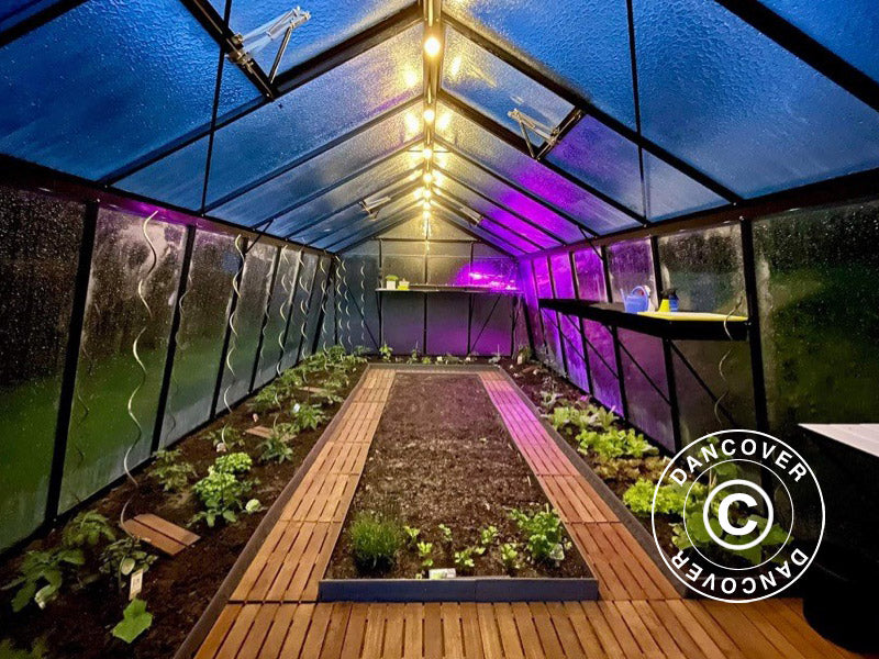 Greenhouse VESTA 3,8x5,93x2,53m Black