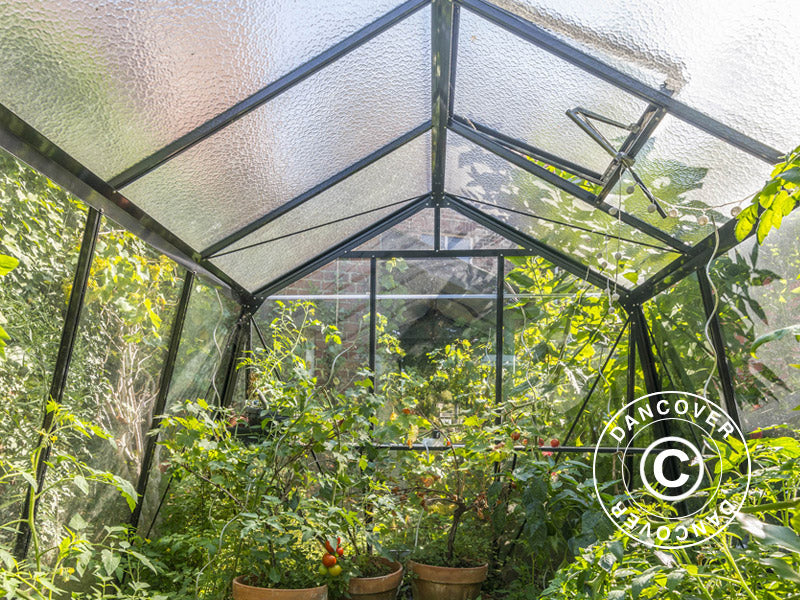Greenhouse VESTA 3,8x5,93x2,53m Black