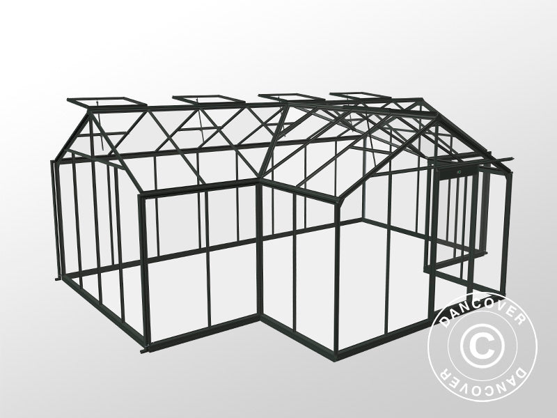 Orangery SOPHIE 5,93x4,51x2,59m Black