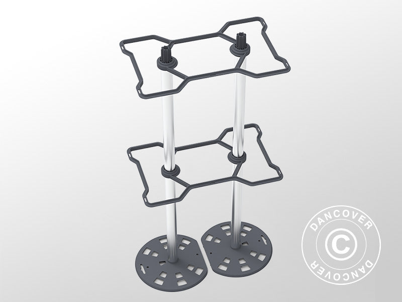 Tyczka, CHILI BUDDY, Antracyt/Srebro