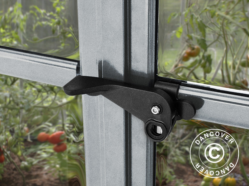 Szklarnia z poliwęglanu Balance 14,81m², Palram/Canopia, 2,44x6,07x2,29m, Srebrny