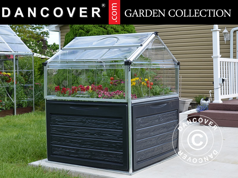 Mini szklarnia PLANT INN, Palram/Canopia, 1,18x1,18x1,48m, Przezroczysta