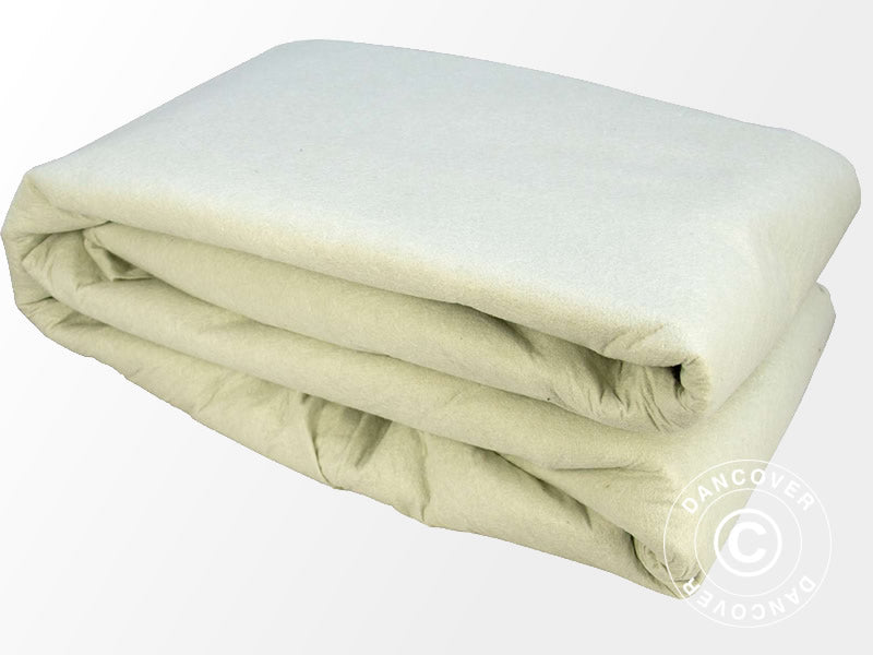 Agrowłóknina 3,7x3,7m, Naturalna biel