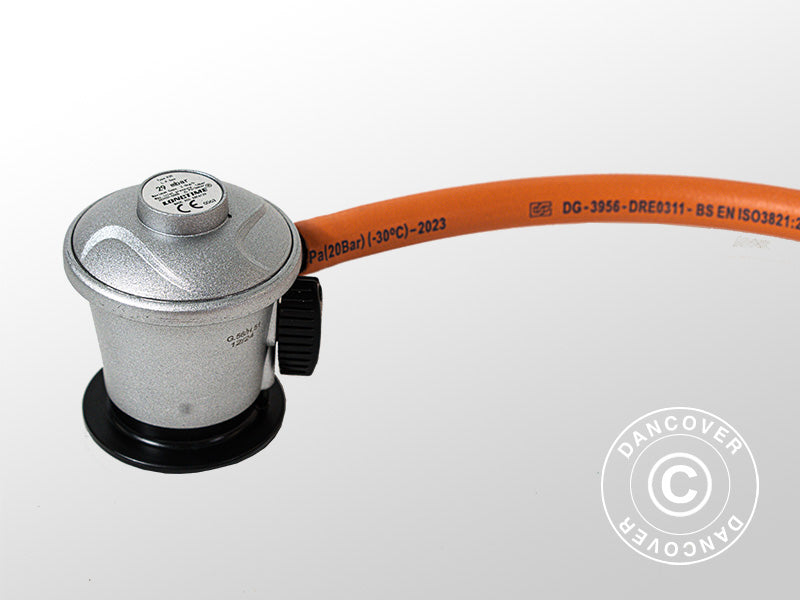 Gas BBQ Grill 53x123x112cm Black (DK)