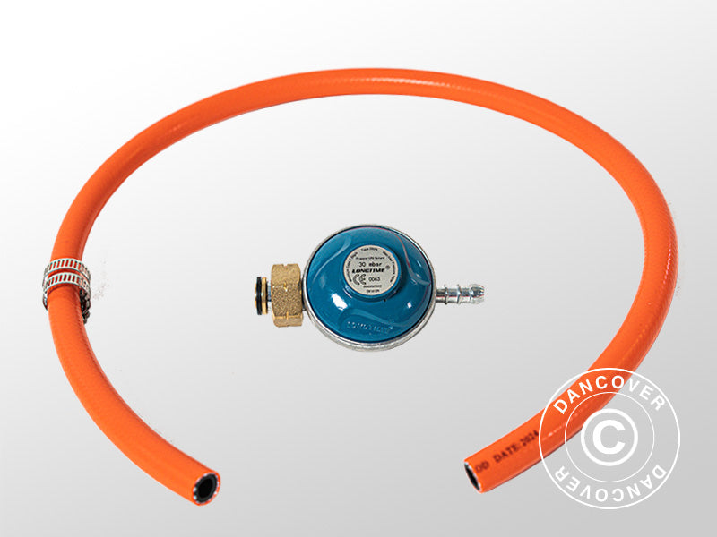 Gas BBQ Grill 53x146x112cm Black (SE)