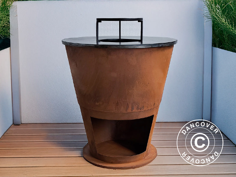 Misa paleniskowa, Ø74,5x80cm, Kolor rdzy