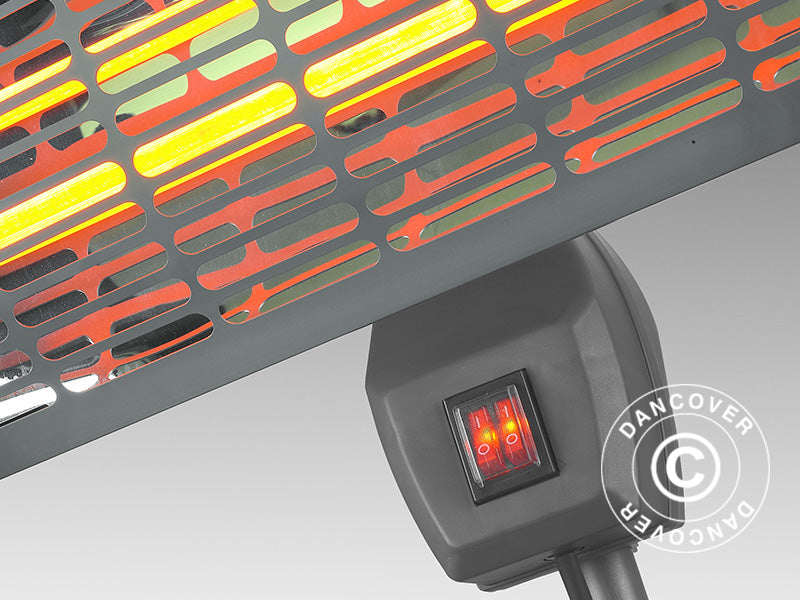 Grzejnik tarasowy Q-time 2000S na stojaku
