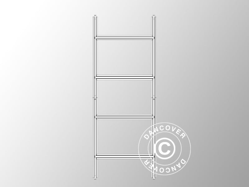Rama podłogowa do szopy ogrodowej, ProShed®, 2,77x1,91 m