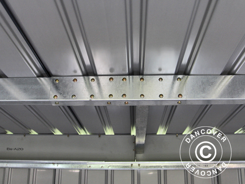 Szopa ogrodowa z okapem, 2,57x2,69x1,87m, 6,91m², ProShed®, Antracyt