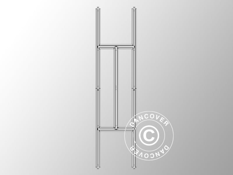 Rama podłogowa do szopy ogrodowej, ProShed®, 2,01x1,21 m