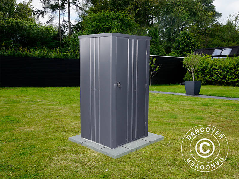 Szopa ogrodowa/Szafa metalowa 0,95x0,85x1,8m, ProShed®, Antracyt