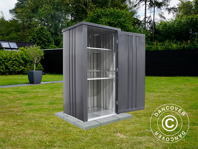 Szopa ogrodowa/Szafa metalowa 0,95x0,85x1,8m, ProShed®, Antracyt