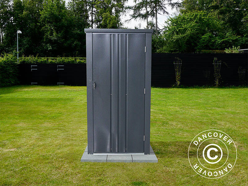 Szopa ogrodowa/Szafa metalowa 0,95x0,85x1,8m, ProShed®, Antracyt