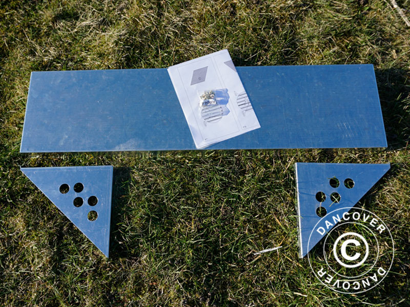 Stalowa półka na narzędzia do szopy ogrodowej, ProShed®