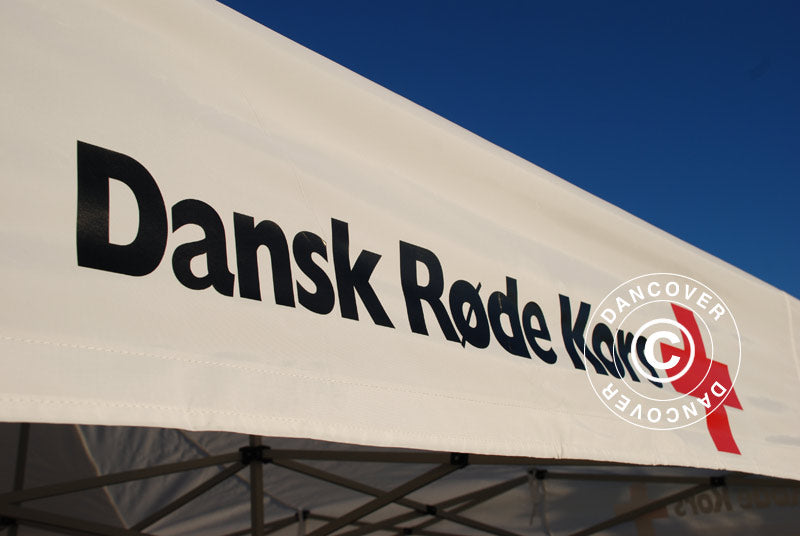 1 szt. FleXtents nadruk na falbanę 21x21cm, wycentrowany