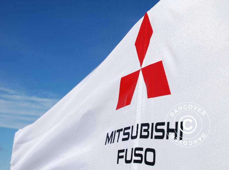 1 szt. FleXtents nadruk na falbanę 21x50cm, wycentrowany