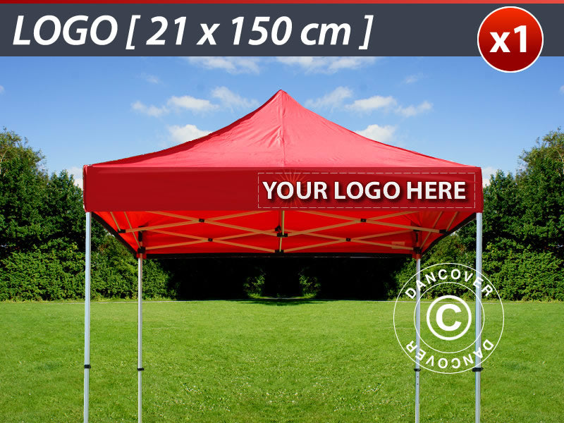 1 szt. FleXtents nadruk na falbanę 21x150cm, wyrównany do prawej