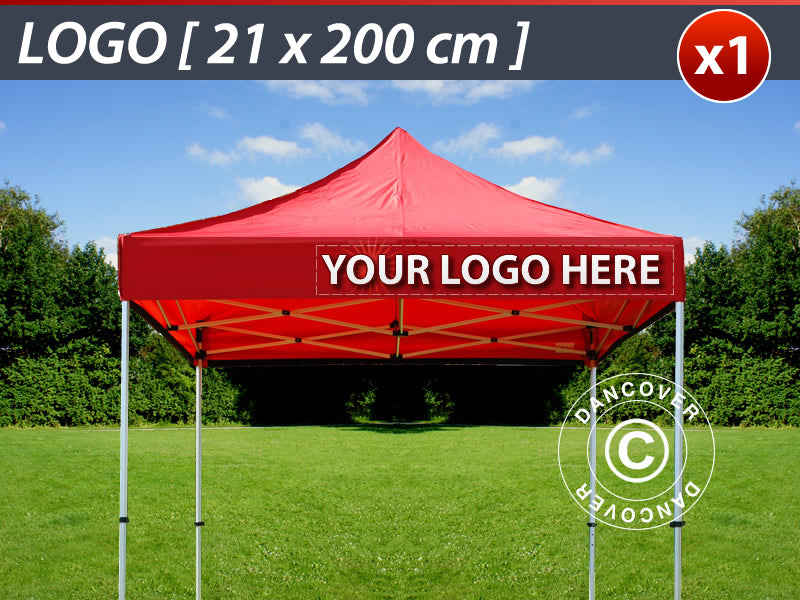 1 szt. FleXtents nadruk na falbanę 21x200cm, wyrównany do prawej