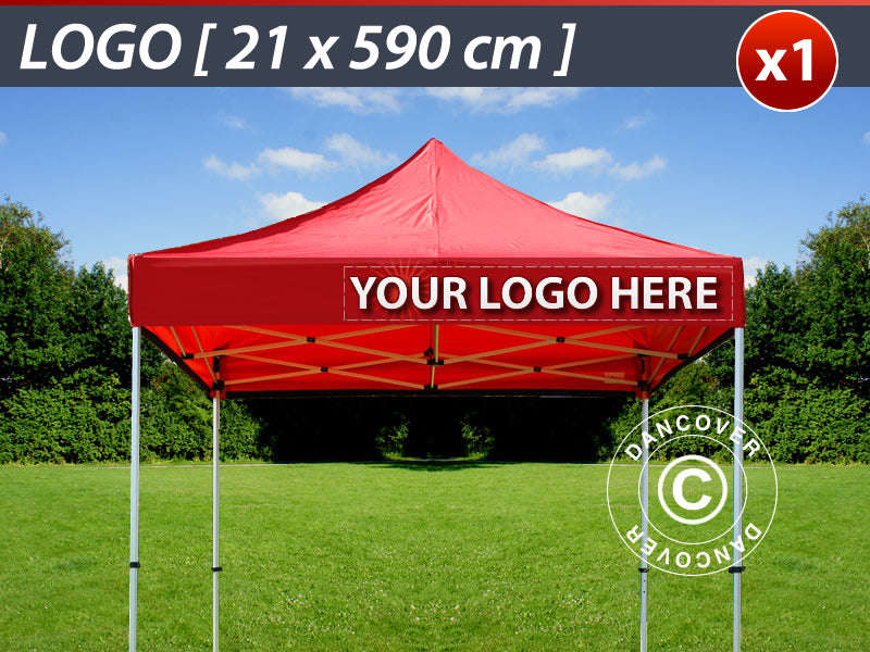 1 szt. FleXtents nadruk na falbanę 21x590cm, wyrównany do prawej