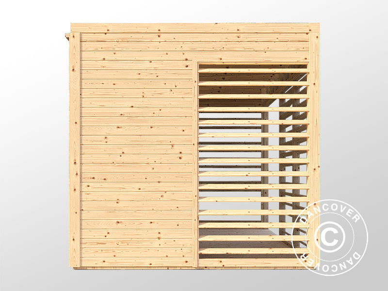 Drewniany pawilon, Bertilo Garten Lounge 2, 3,37x2,34x2,32m