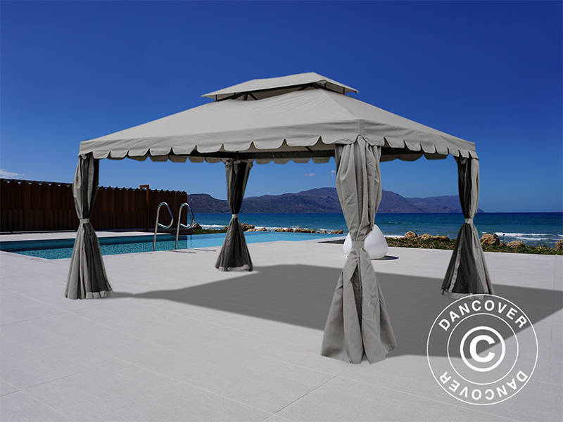 Pawilon ogrodowy Osiris 3x4m, Szary