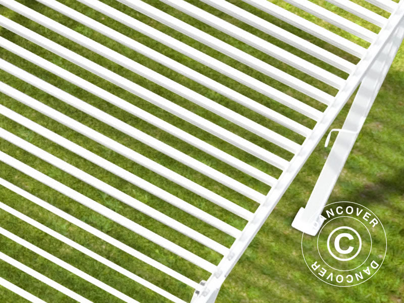 Bioklimatyczna pawilon Pergola San Marino 3x6m, Biały