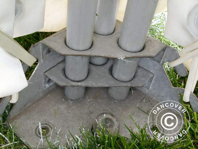 Kopułowy namiot imprezowy Multipavillon 6x6m, Biały