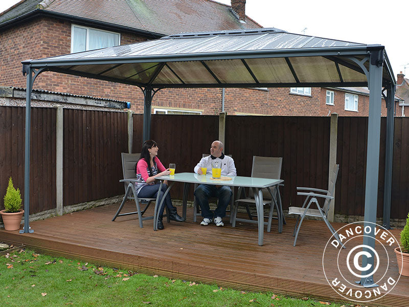 Pawilon ogrodowy Martinique, Palram/Canopia, 2,96x4,3m, Antracyt