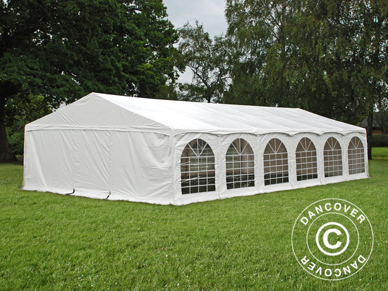 Namiot imprezowy Exclusive 6x12m PVC 900, "Arched", Biały