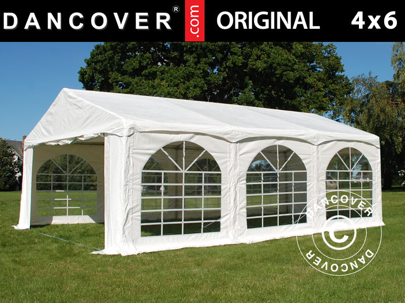 Namiot imprezowy Original 4x6m PVC, 900 "Arched", Biały